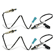 APOS1104 4 Pcs Upstream & Downstream O2 Oxygen Sensor