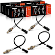 APOS1104 4 Pcs Upstream & Downstream O2 Oxygen Sensor
