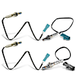 APOS1105 4 Pcs Upstream & Downstream O2 Oxygen Sensor