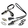 APOS1106 2 Pcs Upstream & Downstream O2 Oxygen Sensor