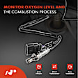APOS1128 4 Pcs Upstream & Downstream O2 Oxygen Sensor