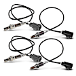 APOS1155 4 Pcs Upstream & Downstream O2 Oxygen Sensor