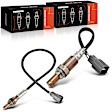 APOS1158 2 Pcs Upstream & Downstream O2 Oxygen Sensor
