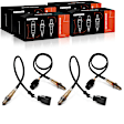 APOS1163 4 Pcs Upstream & Downstream O2 Oxygen Sensor