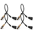 APOS1164 4 Pcs Upstream & Downstream O2 Oxygen Sensor