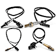APOS1174 4 Pcs Upstream & Downstream O2 Oxygen Sensor