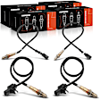 APOS1175 4 Pcs Upstream & Downstream O2 Oxygen Sensor