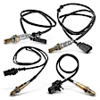 APOS1177 4 Pcs Upstream & Downstream O2 Oxygen Sensor