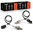 APOS1206 2 Pcs Downstream Front & Rear O2 Oxygen Sensor