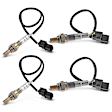 APOS1209 4 Pcs Upstream & Downstream O2 Oxygen Sensor