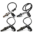 APOS1212 4 Pcs Upstream & Downstream O2 Oxygen Sensor