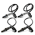 APOS1213 4 Pcs Upstream & Downstream O2 Oxygen Sensor