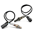 APOS1224 2 Pcs Upstream & Downstream O2 Oxygen Sensor