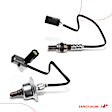 APOS1238 2 Pcs Upstream & Downstream O2 Oxygen Sensor