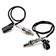 APOS1239 2 Pcs Upstream & Downstream O2 Oxygen Sensor