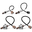 APOS1294 4 Pcs Upstream & Downstream O2 Oxygen Sensor