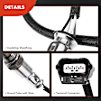 APOS1311 2 Pcs Upstream & Downstream O2 Oxygen Sensor