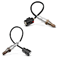 APOS1321 2 Pcs Upstream & Downstream O2 Oxygen Sensor