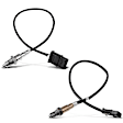 APOS1323 2 Pcs Upstream & Downstream O2 Oxygen Sensor