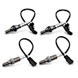 APOS1339 4 Pcs Upstream & Downstream O2 Oxygen Sensor