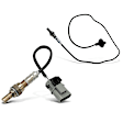 APOS1443 2 Pcs Upstream & Downstream O2 Oxygen Sensor