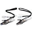 APOS1447 2 Pcs Upstream & Downstream O2 Oxygen Sensor