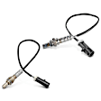 APOS1476 2 Pcs Upstream & Downstream O2 Oxygen Sensor