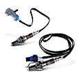 APOS1513 2 Pcs Upstream & Downstream O2 Oxygen Sensor