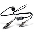 2-Pc Oxygen Sensor, Center & Downstream, 4-Pin, A-Premium APOS1534