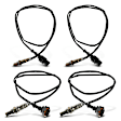 APOS1612 4 Pcs Upstream & Downstream O2 Oxygen Sensor