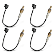 APOS1694 4 Pcs Upstream & Downstream O2 Oxygen Sensor