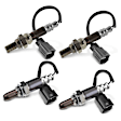 APOS1713 4 Pcs Upstream & Downstream O2 Oxygen Sensor