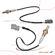 APOS1731 2 Pcs Upstream & Downstream O2 Oxygen Sensor
