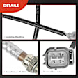APOS1731 2 Pcs Upstream & Downstream O2 Oxygen Sensor