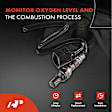 APOS1757 2 Pcs Upstream & Downstream or Center O2 Oxygen Sensor