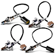 APOS1789 4 Pcs Upstream & Downstream O2 Oxygen Sensor