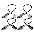 APOS1805 4 Pcs Upstream & Downstream O2 Oxygen Sensor