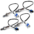 APOS1871 4 Pcs Upstream & Downstream O2 Oxygen Sensor