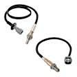 APOS20307PG 2 Pcs Downstream Oxygen Sensor