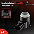 APPAS090 6 Pcs Parking Assist Sensor