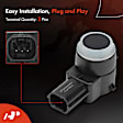 APPAS131 4 Pcs Rear Backup Parking Assist Sensor