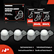 APPAS140 4 Pcs Parking Assist Sensor