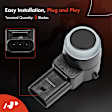 APPAS280 4 Pcs Front Parking Assist Sensor