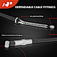 APPBC324 Rear Passenger Parking Brake Cable