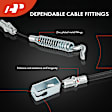 APPBC372 Rear Driver Parking Brake Cable