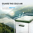 APPCF001 47 Quarts Portable Car Fridge Cooler Refrigerator Freezer Truck Travel Camping Outdoor Use