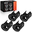 APPSB044 4 Pcs Rear Parking Sensor Bezel