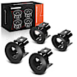 APPSB064 4 Pcs Rear Inner & Outer Parking Sensor Bezel