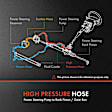 APPSH1048 Power Steering Pressure Line Hose Assembly