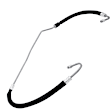 APPSH1238 Power Steering Pressure Line Hose Assembly